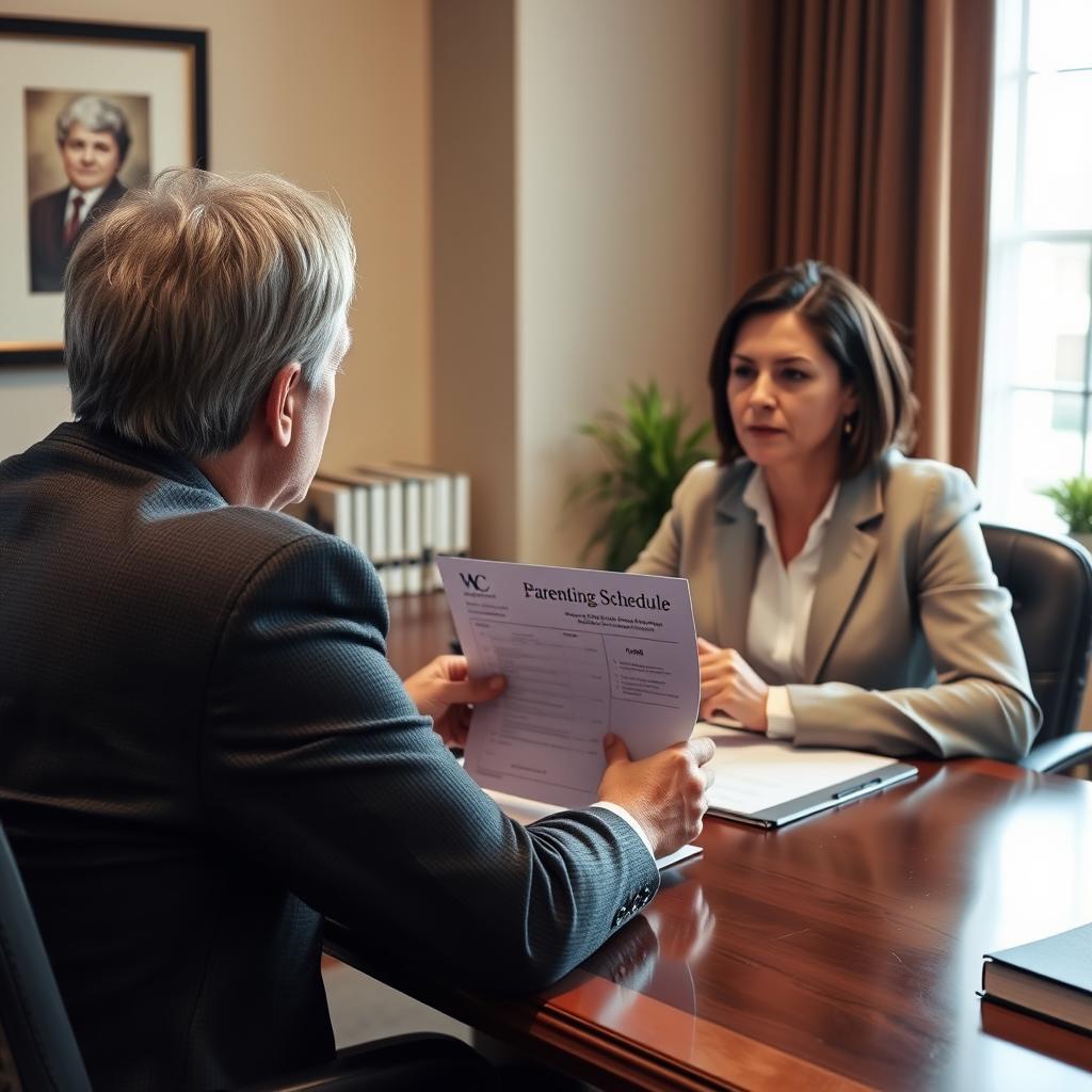 Parenting Schedule Lawyer Fairfax
